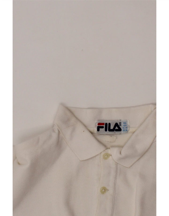 Pólo FILA Menino 13-14 Anos Branco