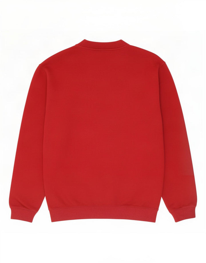 Wrangler moletom masculino jumper grande algodão vermelho