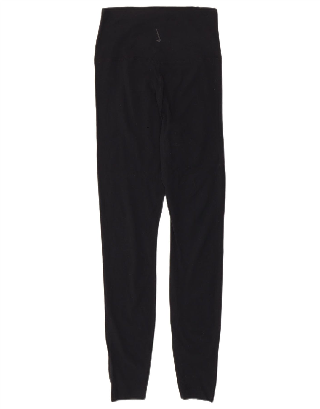 Calça legging feminina Nike Dri Fit UK 8 pequena preta de nylon