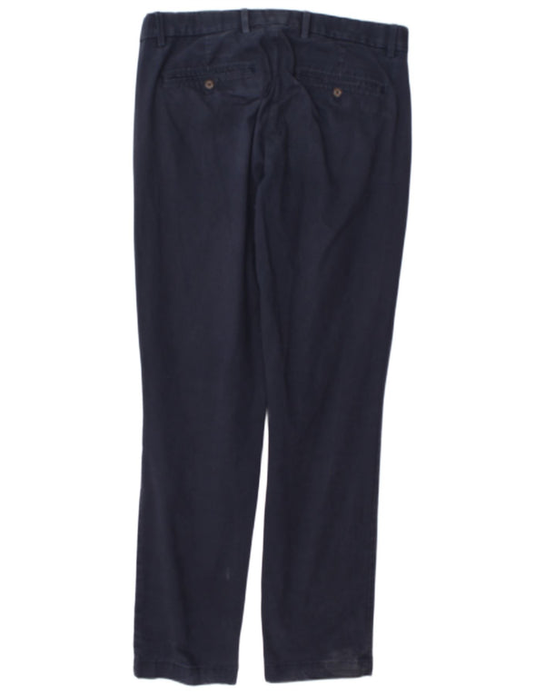 Gap Mens Slim Chino Trousers W32 L32 Navy Blue