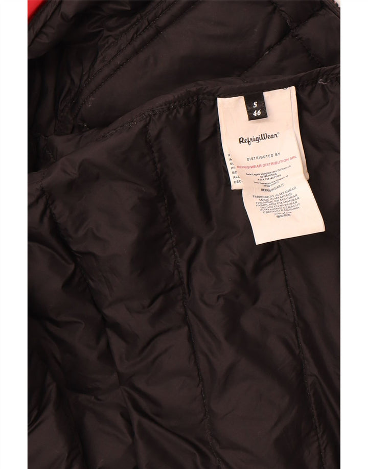 Jaqueta masculina acolchoada com capuz REFRIGIWEAR EU 46 poliamida cinza pequena