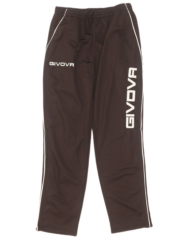 Calça esportiva masculina Givova grande poliéster preto