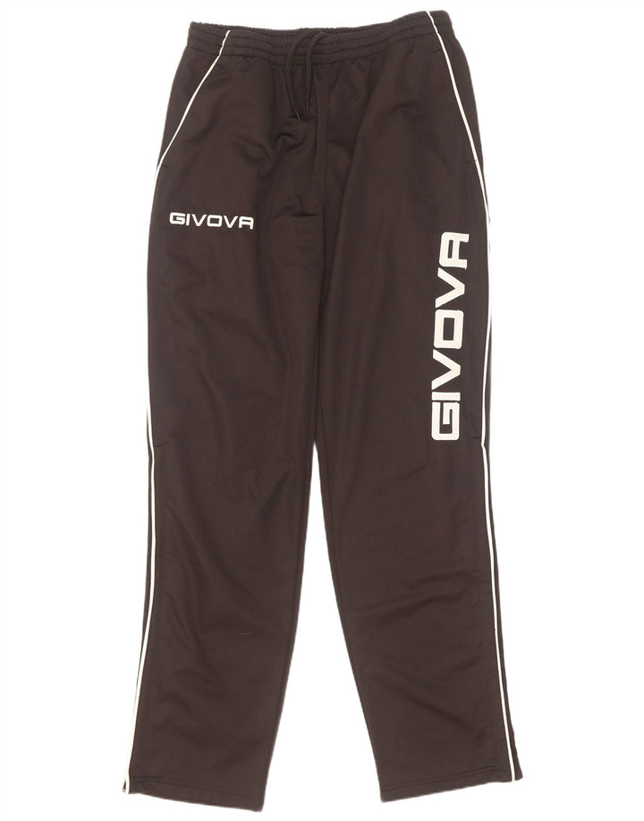 Calça esportiva masculina Givova grande poliéster preto