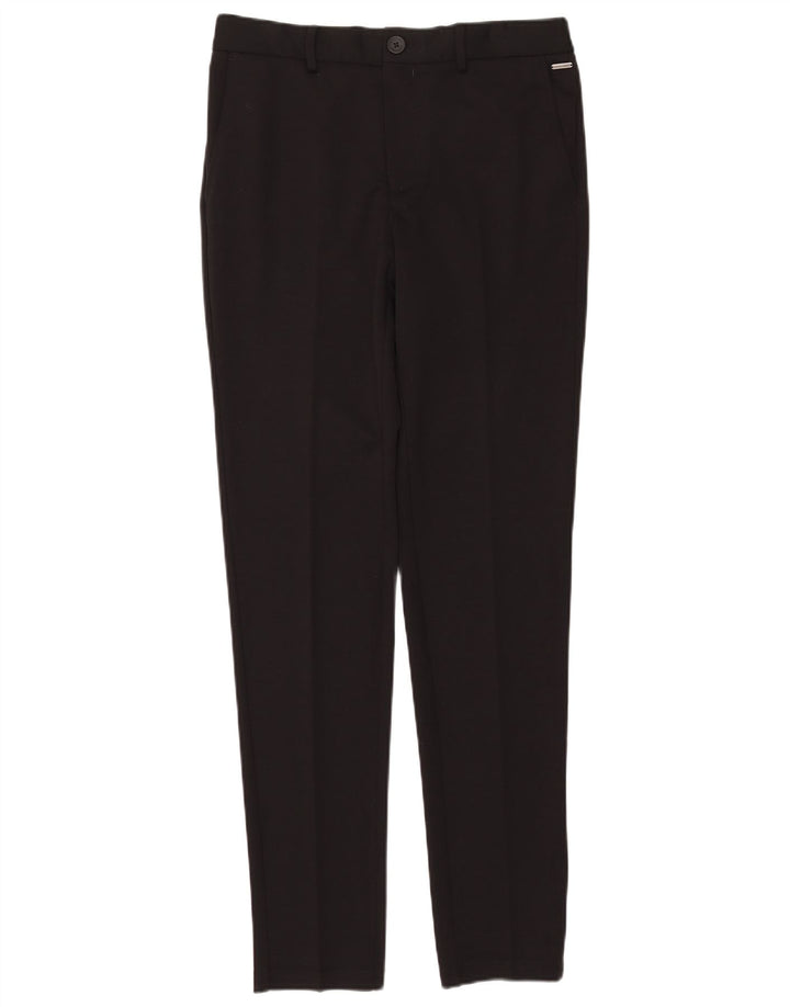 Calça masculina Jack & Jones Marco Slim Chino W32 L34 poliéster preto