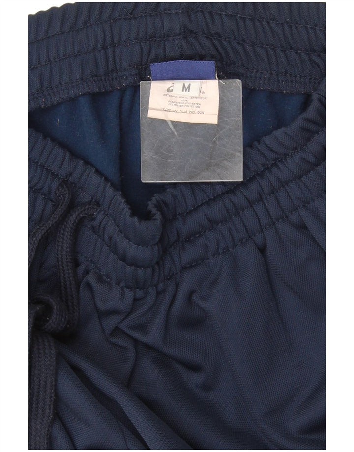 Calça de treino masculina Asics poliéster azul marinho médio