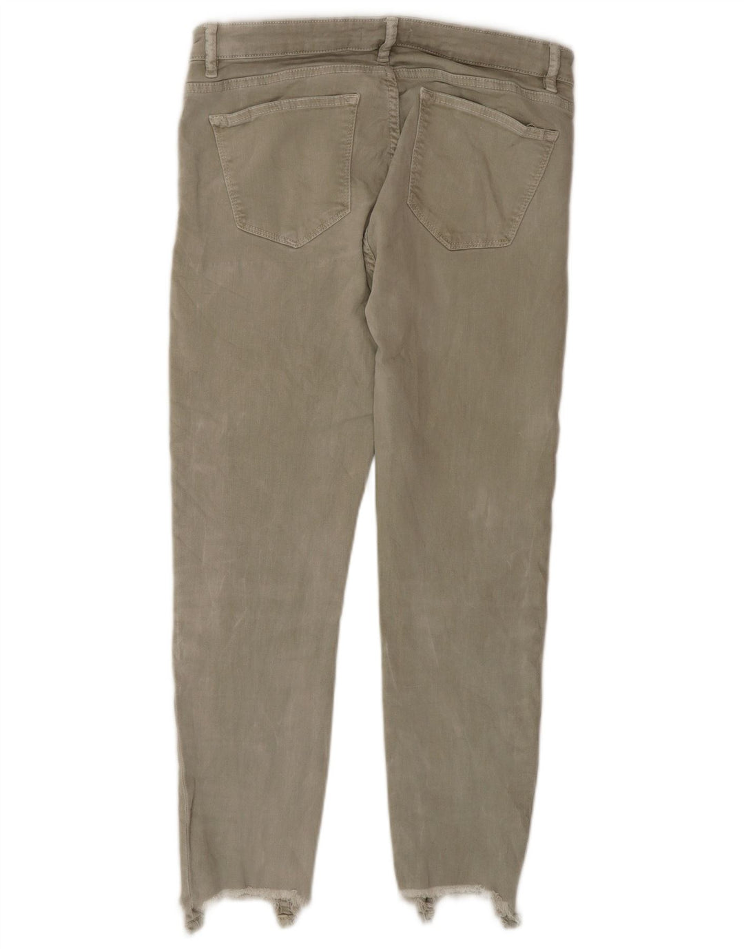 Zara Jeans Slim Feminino EU 40 Médio W30 L26 Cinza