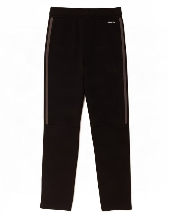 Calças de treino Adidas Aeroready para meninas 11-12 anos preto poliéster