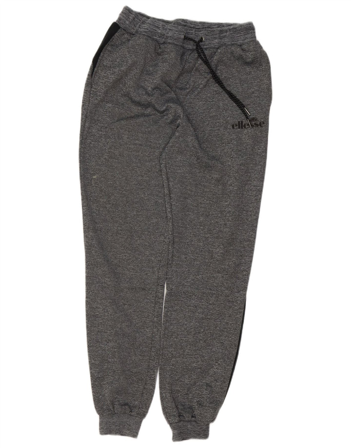 Calça de treino masculina Ellesse Joggers cinza médio colorblock poliéster