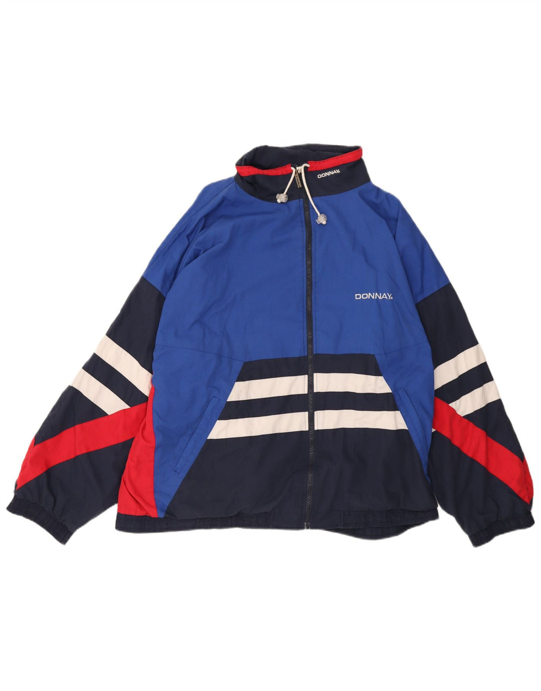 Donnay Mens Treino Top Jaqueta 2XL Azul Colorblock