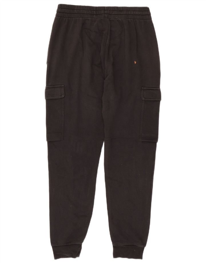 Adidas Mens Cargo Calças de treino Joggers Médio Algodão Preto