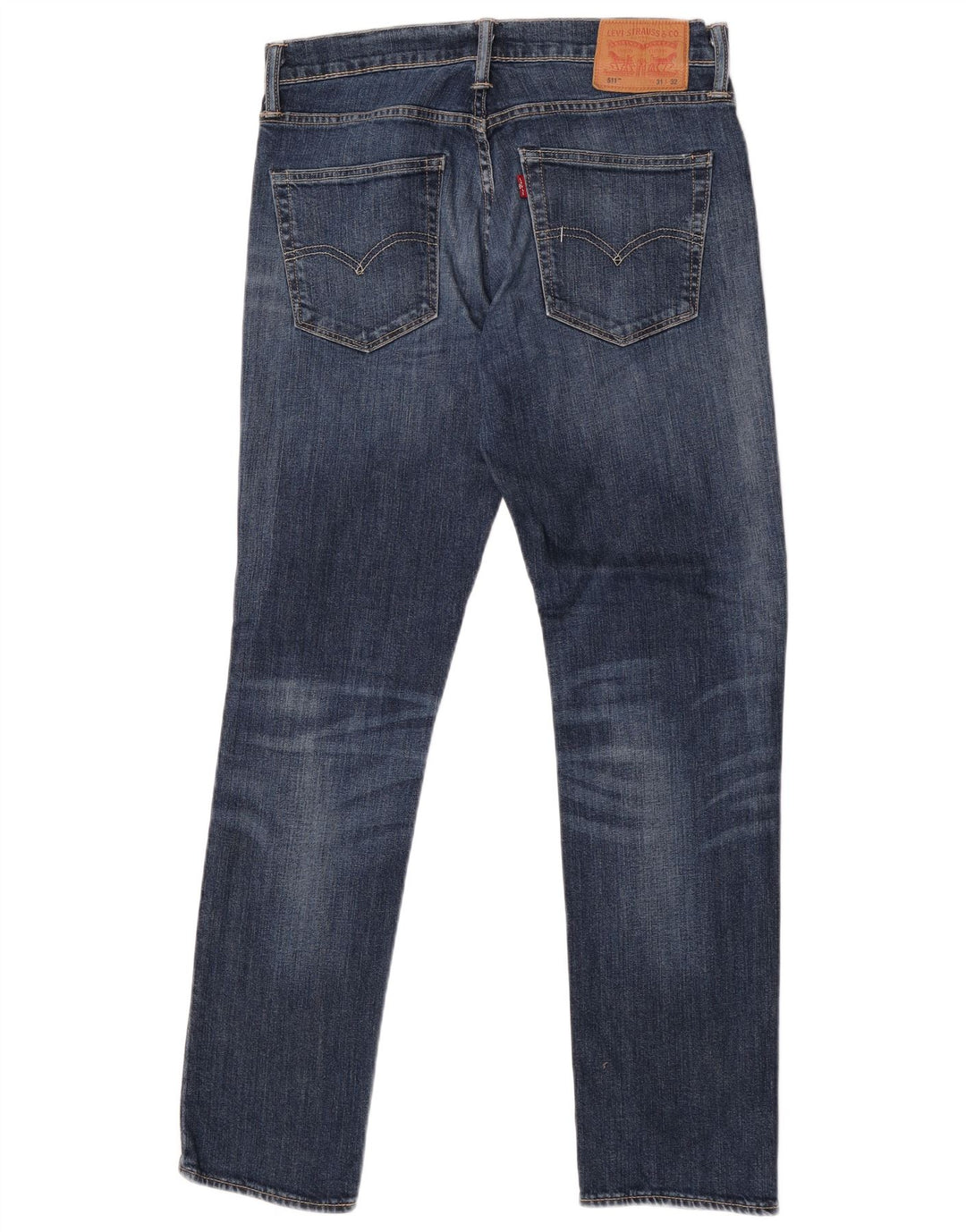 Calça Jeans Levis 511 Slim Masculina W31 L32 Azul Algodão
