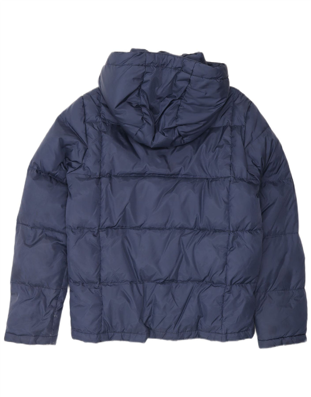 Jaqueta masculina acolchoada com capuz KAPPA UK 38 médio azul marinho poliamida