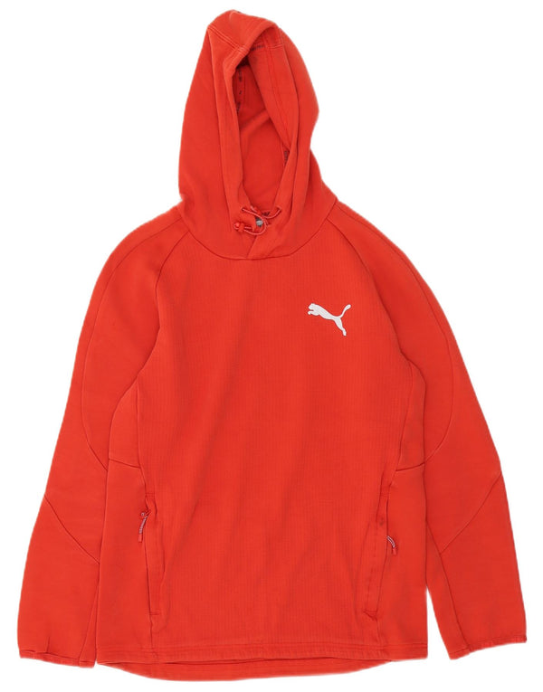 Puma Mens Hoodie Jumper Pequeno Laranja