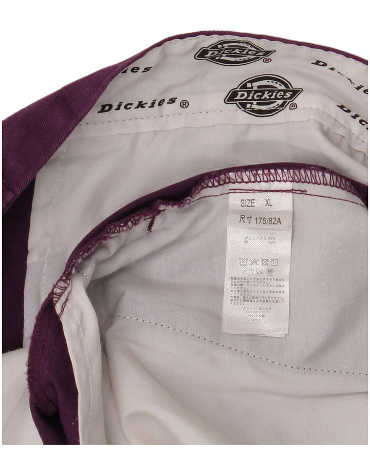 Shorts Chino feminino Dickies XL W36 poliéster roxo