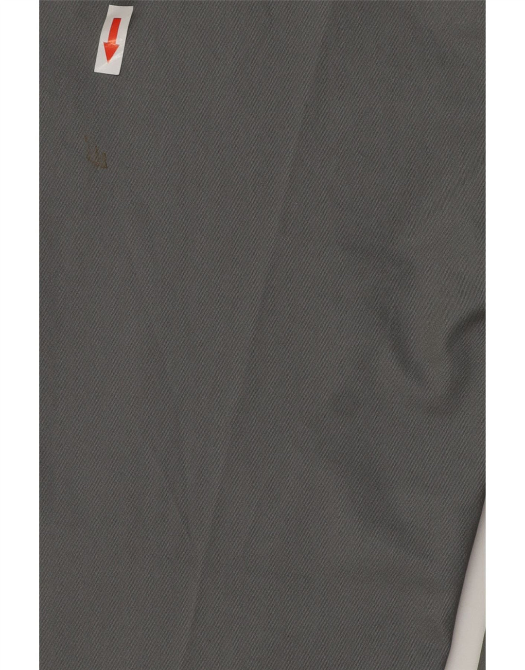 Calça masculina de terno reto Marks & Spencer W32 L29 algodão cinza