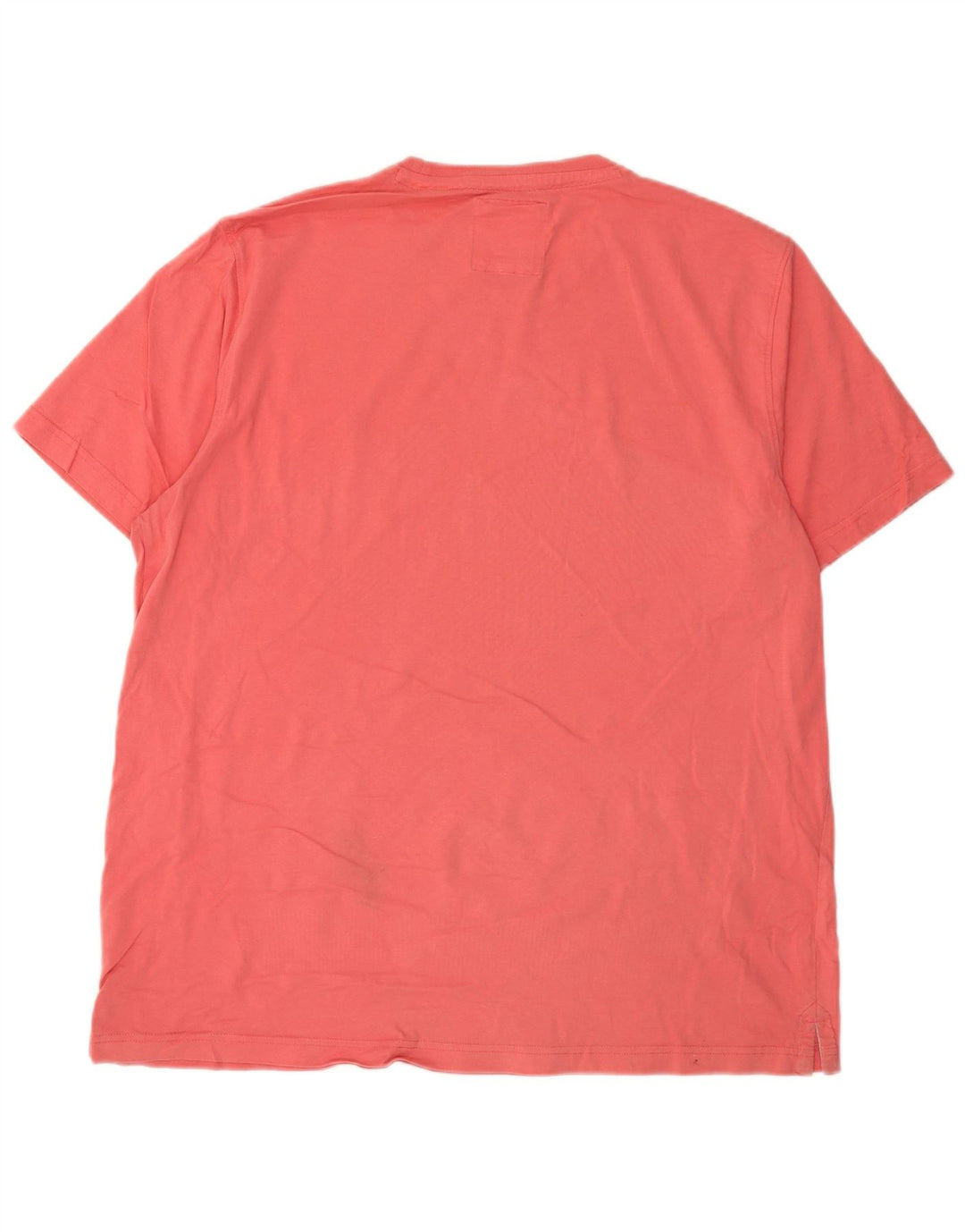 Camiseta masculina J. Crew Top 2XL algodão rosa