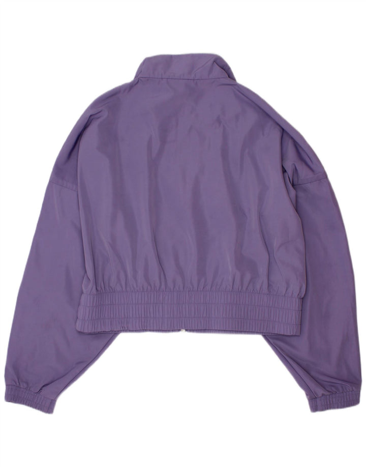 Jaqueta Adidas Meninas Treino Top 7-8 Anos Roxo Poliéster