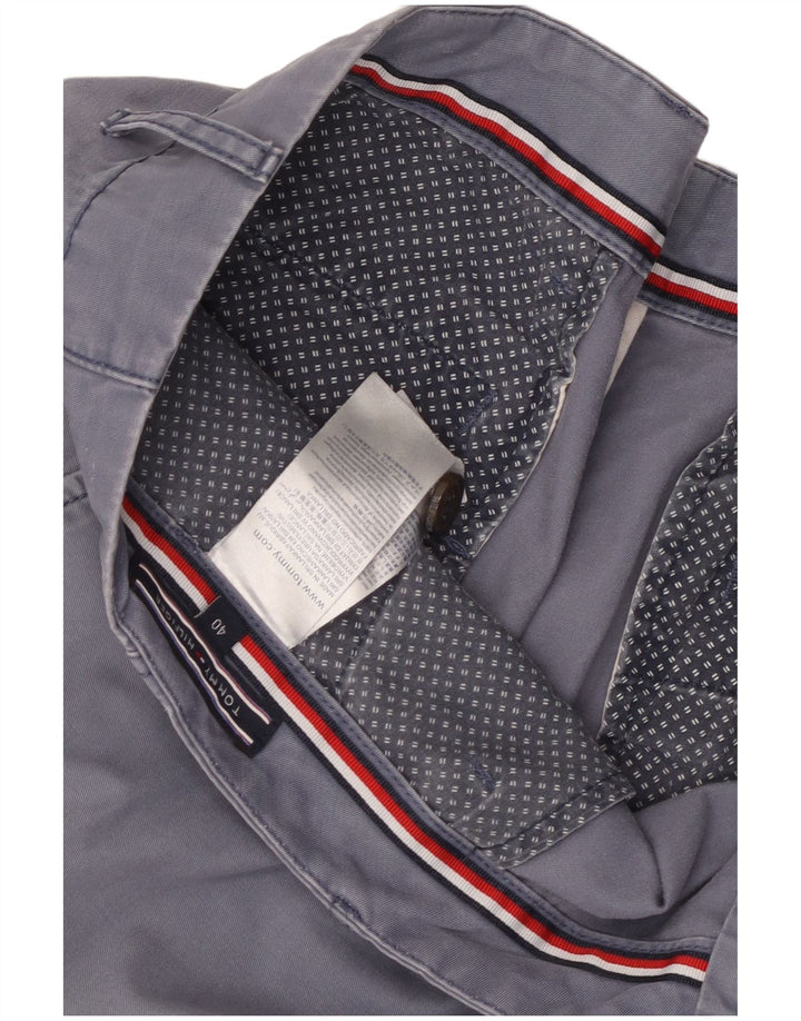 Shorts cargo masculino Tommy Hilfiger W40 XL azul algodão