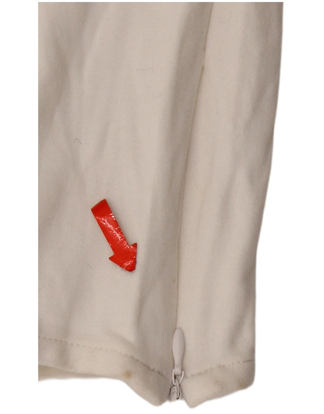 Calça feminina casual slim Armani média W30 L26 viscose branca