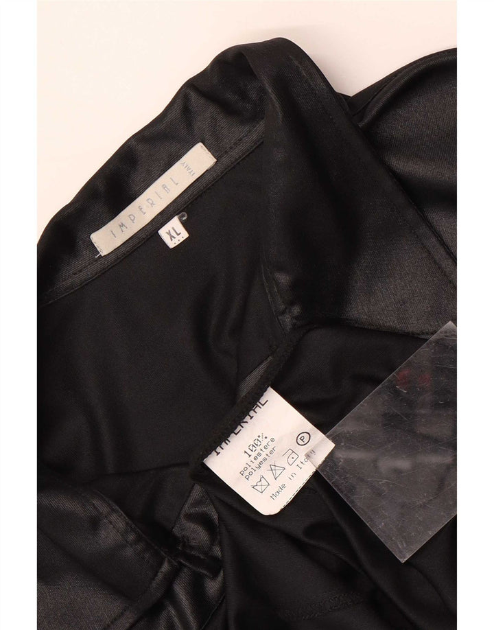 Camisa Imperial Masculina XL Poliéster Preto