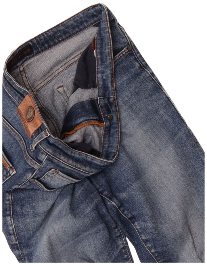 Jeans retos masculinos Trussardi W34 L30 azul