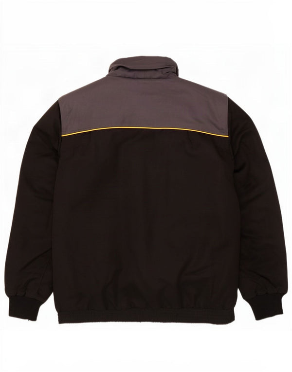Poliéster preto de Colourblock do revestimento utilitário encapuçado Reino Unido 42 XL dos homens do CAT