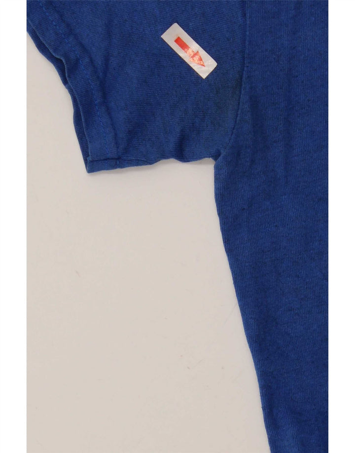 Camiseta gráfica masculina Harley Davidson Top pequena motocicleta azul