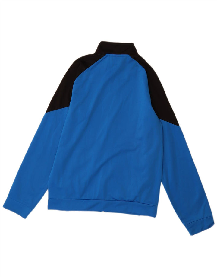 Jaqueta PUMA Boys Graphic Tracksuit Top 13-14 Anos Azul Colorblock