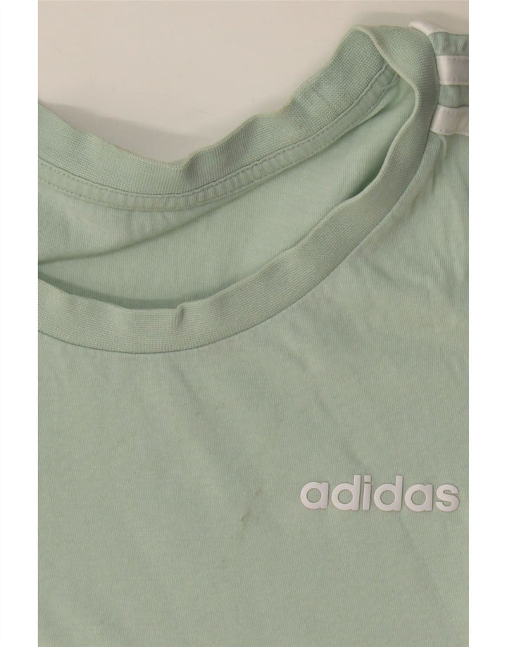 Camiseta Adidas Feminina Top UK 12/14 Verde Médio