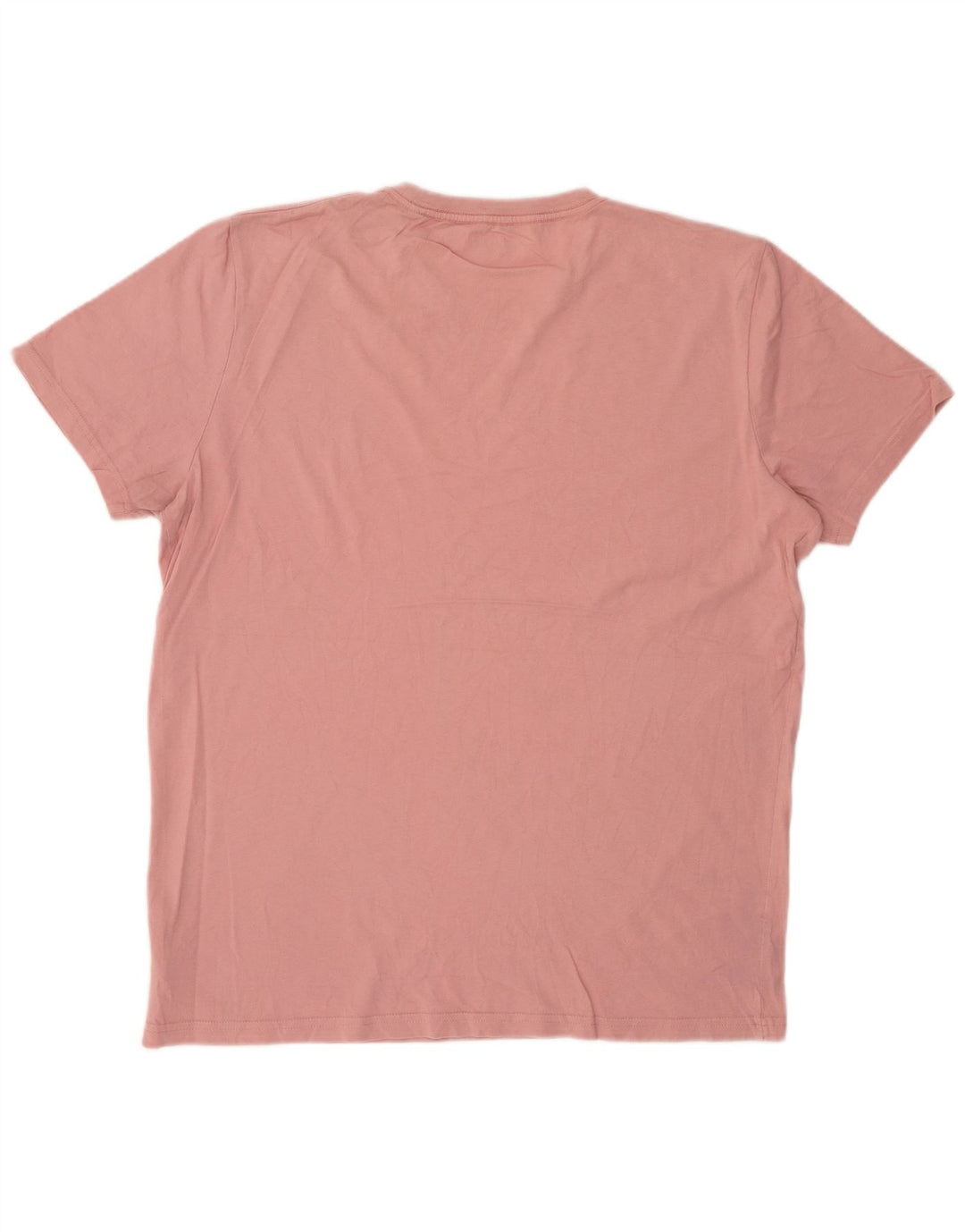 Camiseta masculina JOULES grande algodão rosa