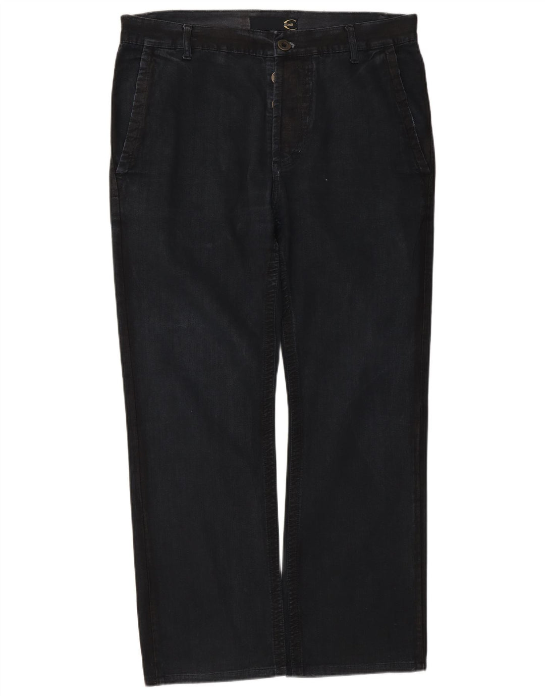 Jeans retos masculinos Just Cavalli IT 48 médio W34 L28 azul marinho