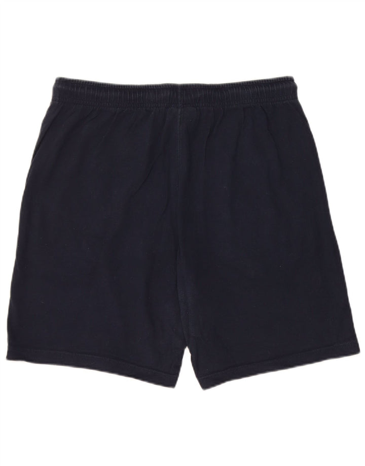 Shorts esportivos masculinos Champion grande algodão azul marinho