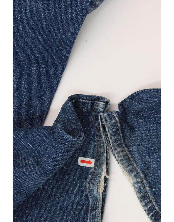 Jeans retos masculinos WRANGLER W32 L33 algodão azul