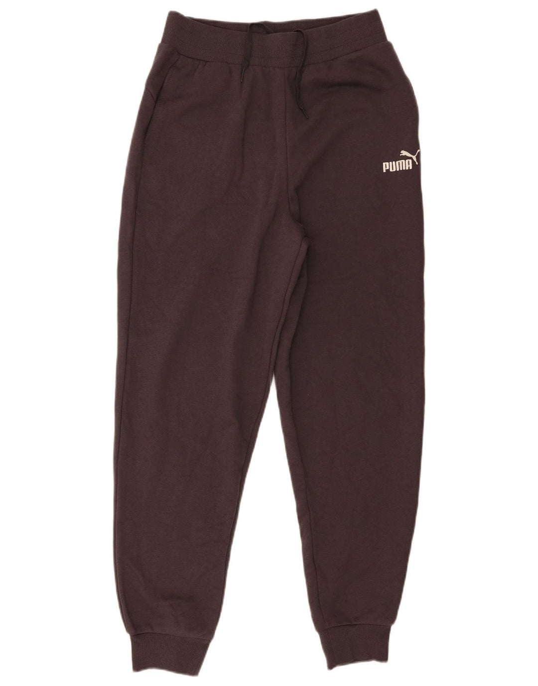 Calça de treino masculina Puma Joggers pequeno algodão roxo