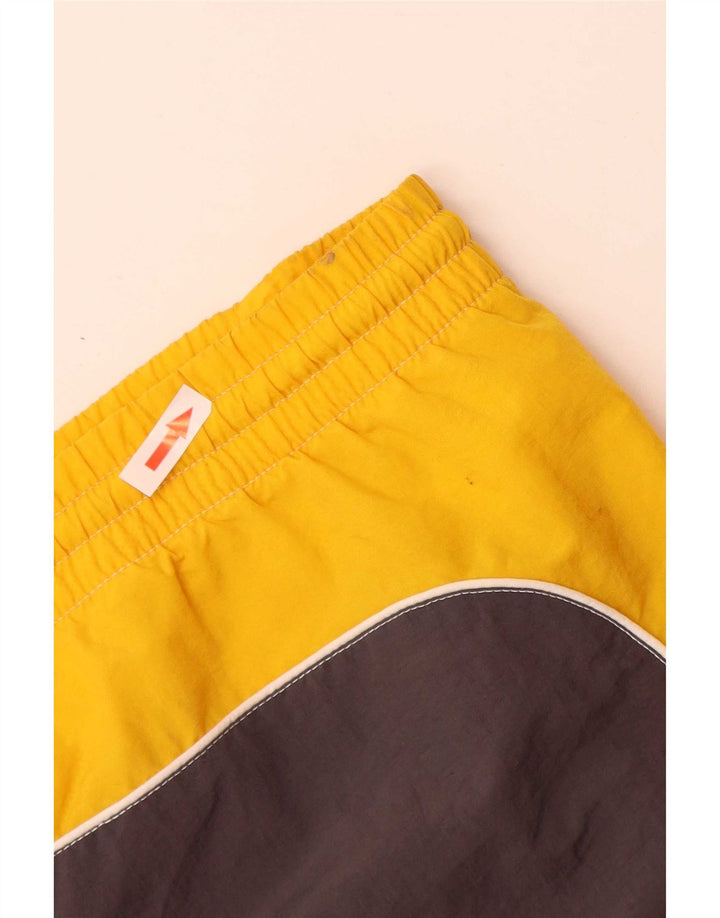 Shorts de natação masculino Fila XL amarelo Colourblock poliamida