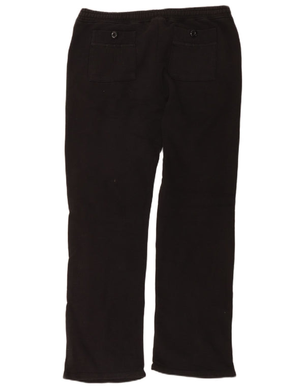 Fila Womens Tracksuit Calças UK 14 Médio Algodão Preto