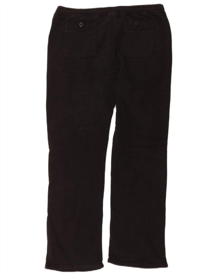 Fila Womens Tracksuit Calças UK 14 Médio Algodão Preto