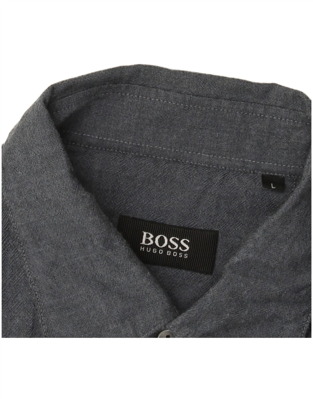 Camisa masculina HUGO BOSS grande azul