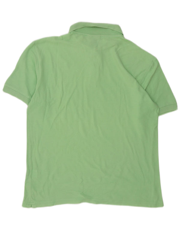 Camisa polo masculina Diadora grande algodão verde