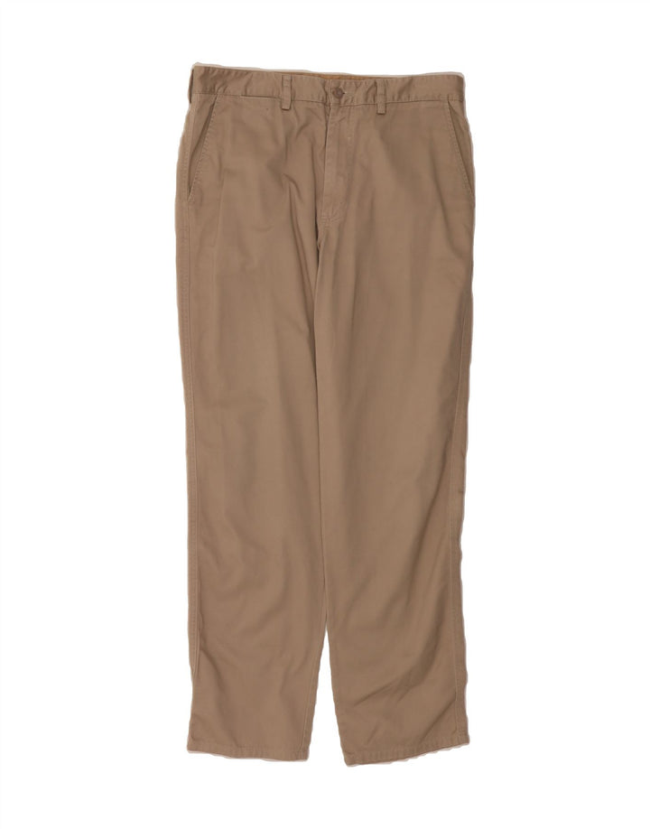 AVIREX Mens Straight Chino Trousers W34 L32 Beige Cotton Vintage Avirex and Second-Hand Avirex from Messina Hembry 