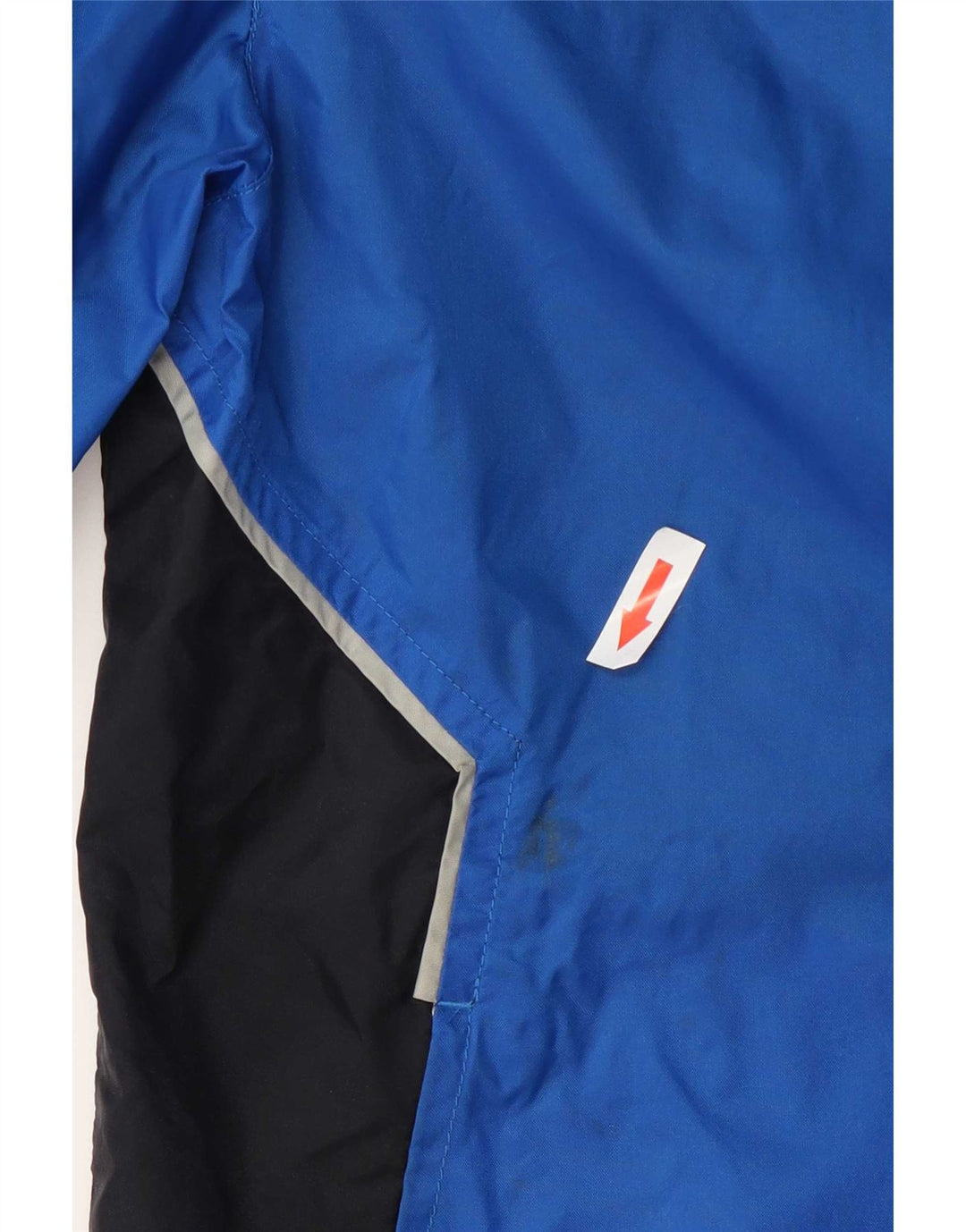 Jaqueta de chuva masculina Puma com capuz UK 38 Medium Blue Colourblock Nylon