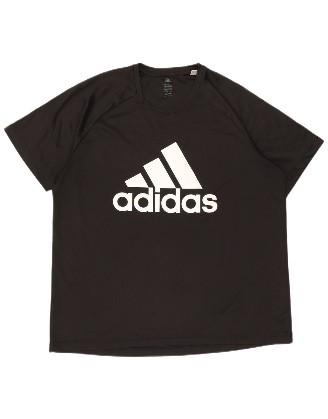 Camiseta Adidas Masculina Climalite Graphic Top XL Preto Poliéster