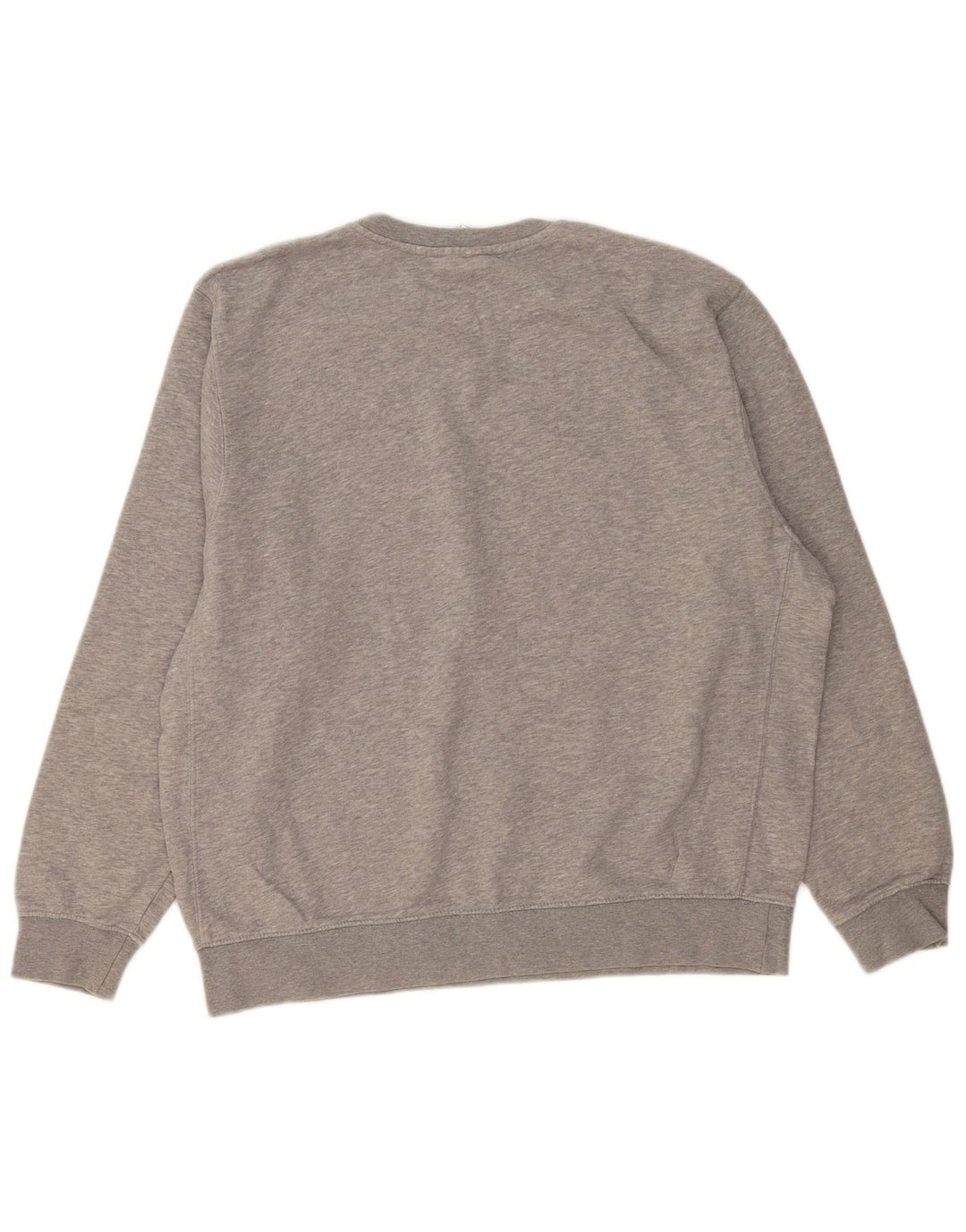 Moletom gráfico masculino Nike Jumper grande algodão cinza
