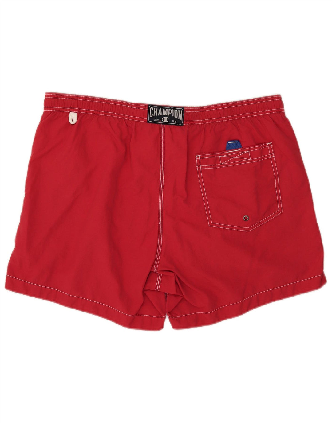 Shorts de natação masculino Champion 3XL poliamida vermelha