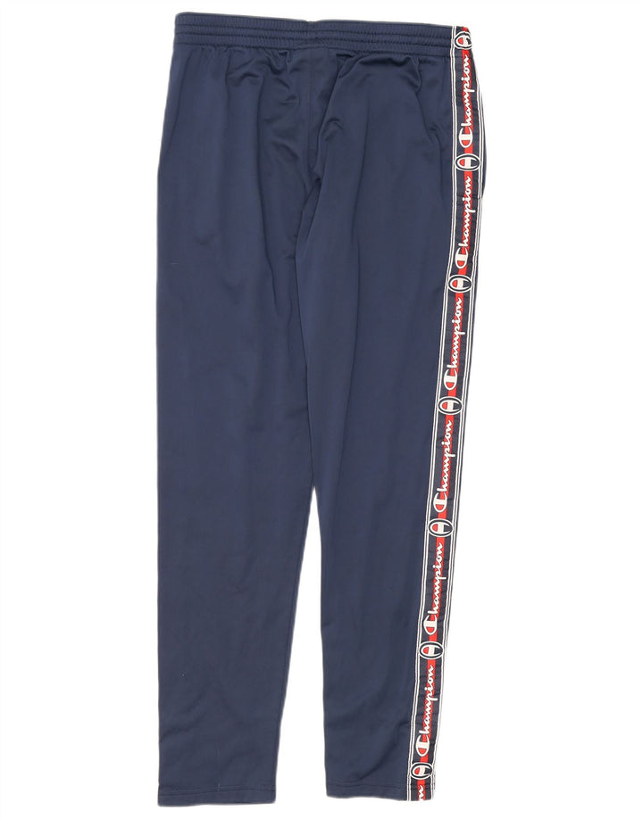 Calça esportiva masculina Champion Graphic azul marinho poliéster