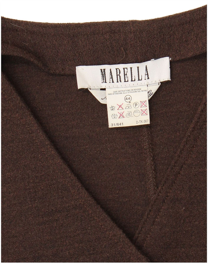 Marella Vestido Jumper Feminino IT 44 Marrom Médio