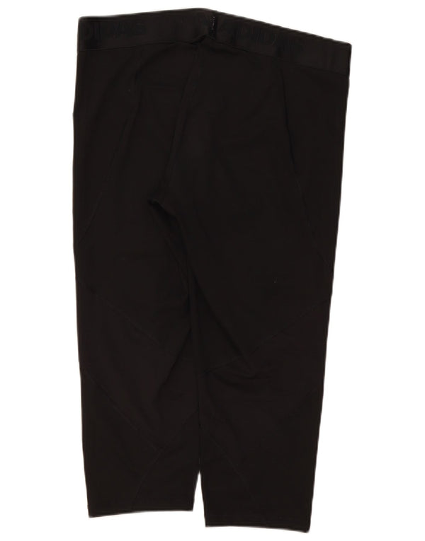 Adidas Mulher Climacool Graphic Capri Leggings UK 20/22 XL Preto