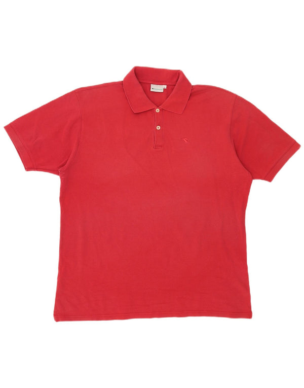 Camisa polo masculina Diadora XL vermelha