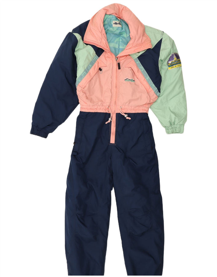 Macacão de esqui gráfico feminino Ellesse IT 42 Medium Multicolor Colorblock