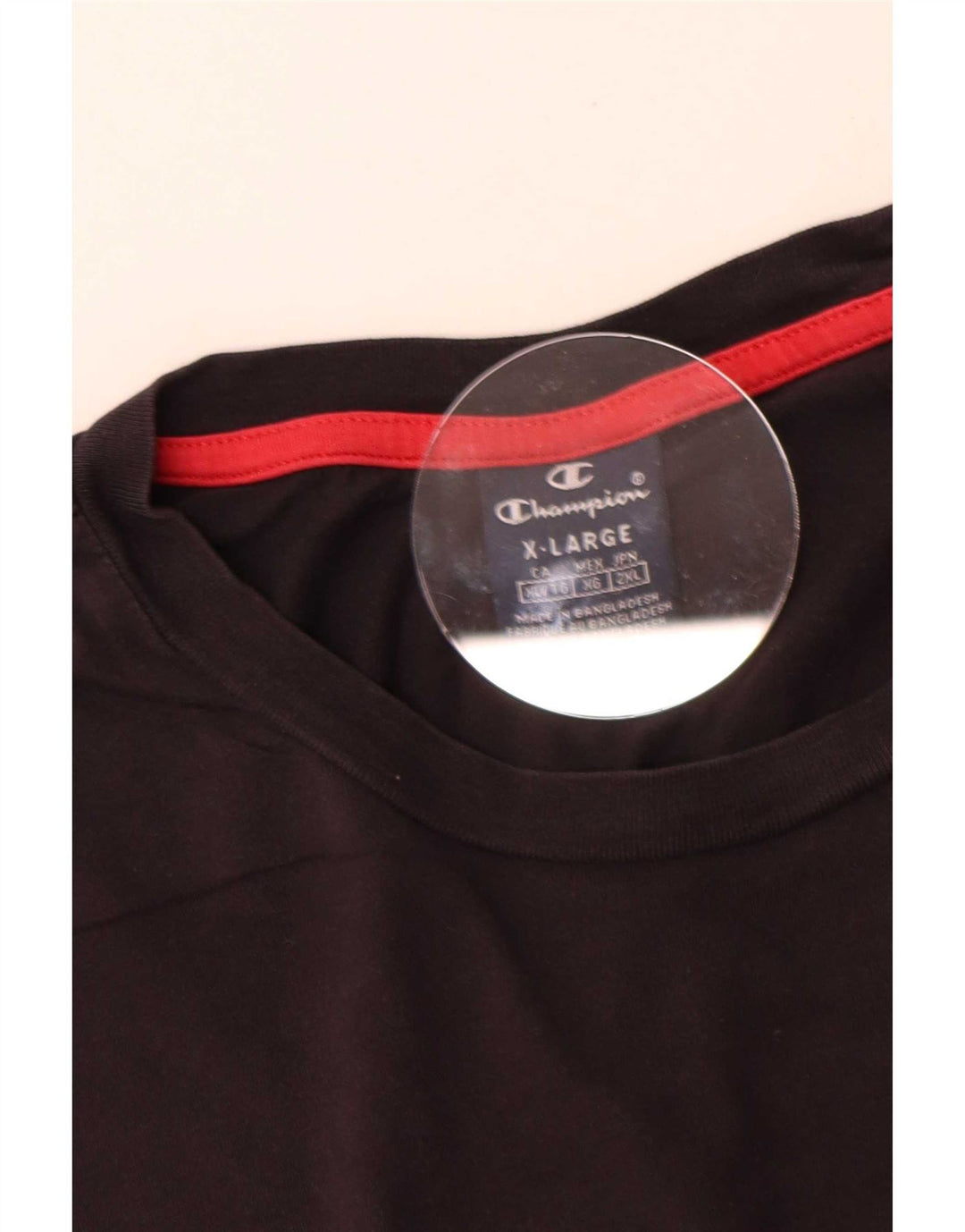 Camiseta masculina Champion XL preta
